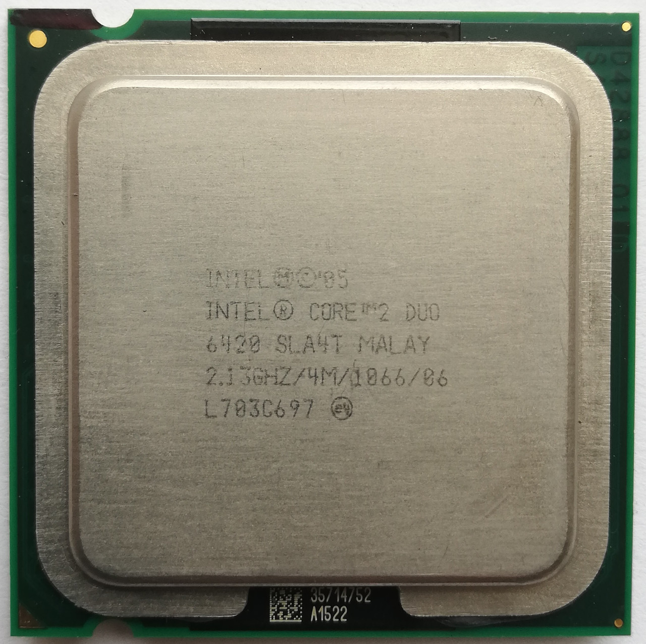 Процесор Intel Core 2 Duo E6420 B2 SLA4T 2.13GHz 4M Cache 1066MHz FSB Socket 775 Б/В