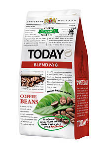 Кава в зернах TODAY BLEND №8 200g Пр-во Нідерланди 01125