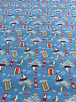 Дитячий килимок (Кораблики) РОЗМІР 3 х 2,9
