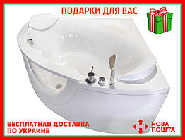 Кутова акрилова ванна 150*150 см Volle TS-103СС зі змішувачем