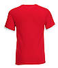 Чоловіча футболка з манжетами M, RW Червоний / Білий, фото 2
