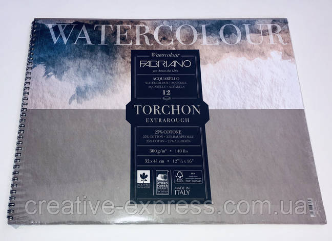 Watercolour Fabriano extra rough 32*41 270gm, фото 1