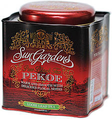 Чай чорний Sun Gardens Pekoe байховий у жерстяній банці 200 г