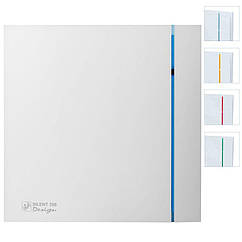 Витяжний вентилятор з гігрометром таймером Silent-200 CHZ 3C Design у ванну кухню