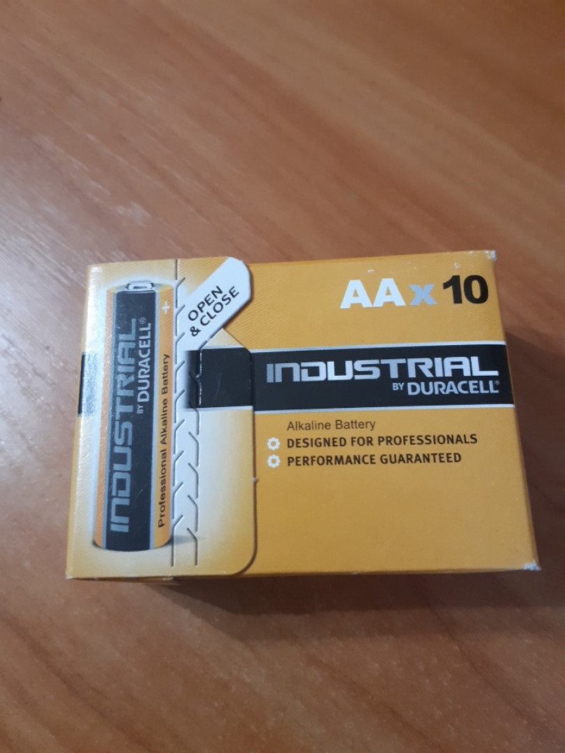 Батарейка DURACELL INDUSTRIAL AA / LR6 (10шт)
