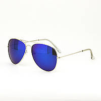 Очки TOP Aviator капли солнцезащитные Dark-Blue S