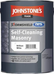 Johnstones Stormshield Self-Cleaning Masonry 10 л для зовнішніх робіт