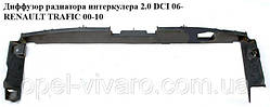 Дифузор радіатора інтеркулера 2.0 DCI NISSAN PRIMASTAR 06-14 (НІССАН ПРИМАСТАН)