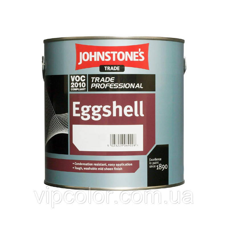 Johnstones Eggshell 4.62 (MED) высококачествення напівматова фарба для стін