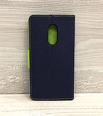 Чохол-книжка Goospery для Xiaomi Redmi note 4 (Blue), фото 2