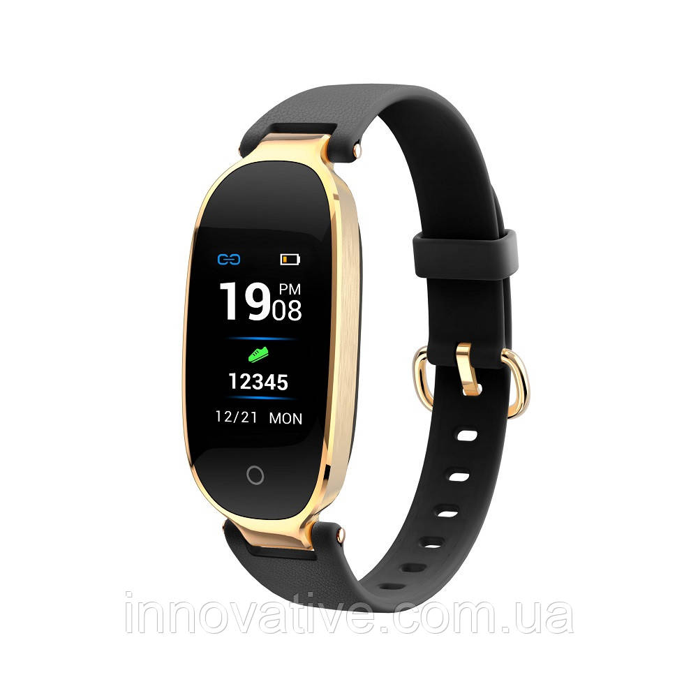 Розумний фітнес браслет Lemfo S3 Plus з кольоровим дисплеєм (Золотий)