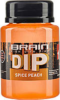 Дип для бойлов Brain F1 Spice Peach (персик/специи) 100ml