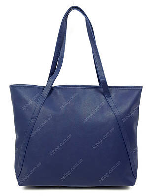 Велика жіноча сумка синя