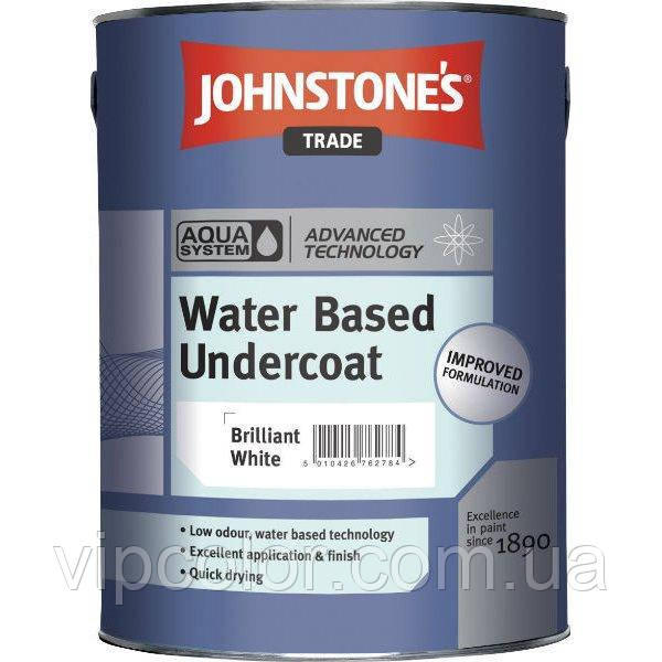 Johnstones Water-Based Undercoat 5л грунтовка для внутрішніх і зовнішніх робіт, фото 1