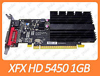 Видеокарта XFX AMD Radeon HD 5450 1gb PCI-Ex DDR3 64bit (DVI + HDMI) низкопрофильная