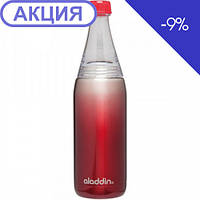 Термопляшка Aladdin Fresco TwistGo 0.6 л, червона