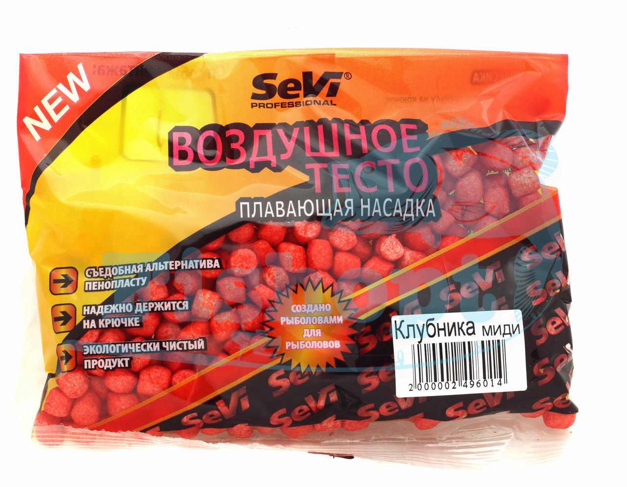 Повітряне тісто Sevi Полуниця mini