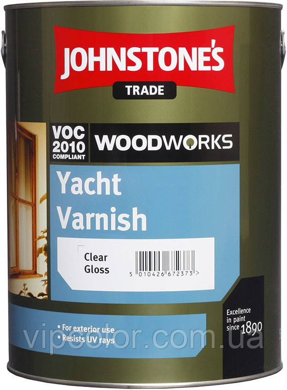 Johnstones Yacht Varnish 2,5 л Лак для дерева