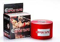 Кинезио тейп EPOS TAPE 5м, красный