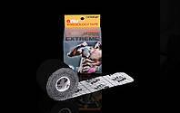 Кинезио тейп ARES TAPE EXTREME 5м, чёрный