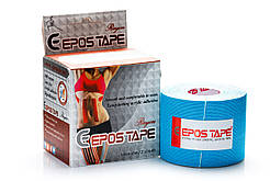 Кінезіотейп EPOS RAYON TAPE 5 м, блакитний