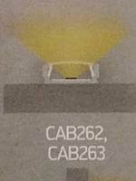 Профіль для світлодіодної стрічки Feron CAB262 (накладної).