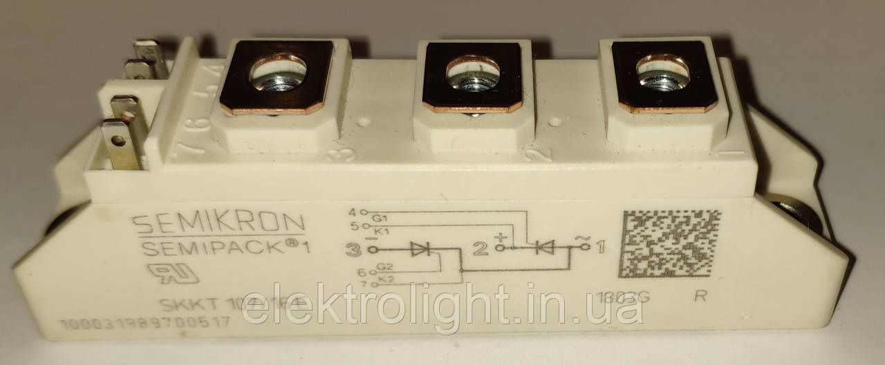 Модуль тиристорний SKKT 107/16 E, фото 1