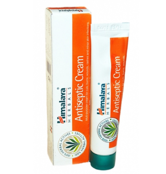 Антисептичний крем ранозагоювальний Хімалая Хербалз, Antiseptic Cream Himalaya Herbals, 20 г