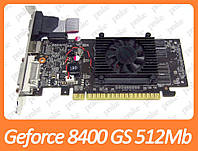 Видеокарта EVGA Geforce 8400 GS 512Mb PCI-Ex DDR3 64bit (DVI + HDMI + VGA) 512-P3-1300-LR