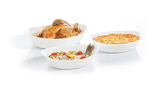 Smart Cuisine Набір форм д. запік/овал 29см/32см/38 см Luminarc P0691