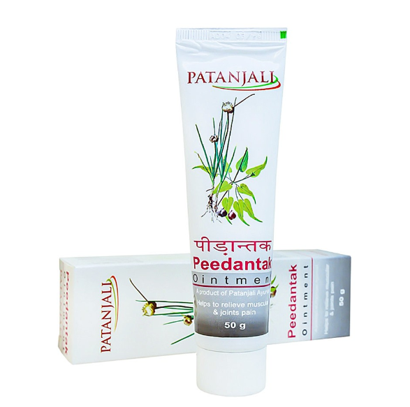 Мазь-бальзам проти болю, Підантак, Peedantak Patanjali Herbal, 50 г-при артриті,артрозі, болю в спині та суглобах, фото 1