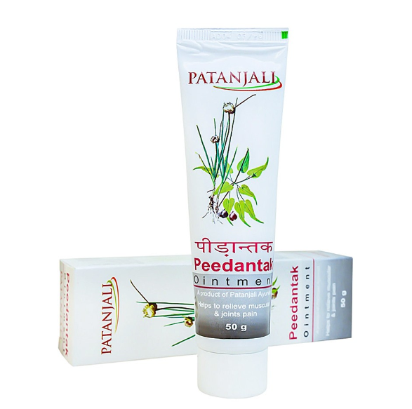 Мазь-бальзам проти болю, Підантак, Peedantak Patanjali Herbal, 50 г-при артриті,артрозі, болю в спині та суглобах