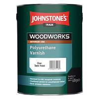 Johnstones Polyurethane Varnish Clear Gloss 5 л полиуретановый лак для мебели