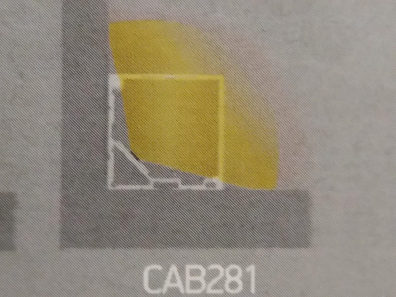 Профиль для светодиодной ленты Feron CAB281 (угловой квадратный). - фото 1 - id-p261933658