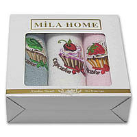 Салфетки Mila Home 30*50 3 штуки 30*50, 1