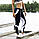 Жіночі стильні лосини/легінси для занять спортом/фітнесом Fitness lovers sota (чорний), фото 2