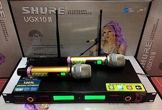 Радіосистема Shure UGX 10 II з 2 мікрофонами