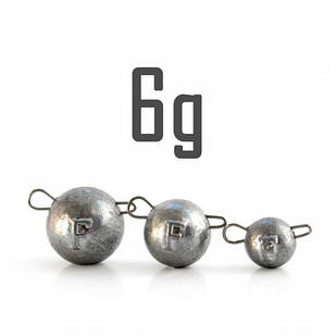 Вантаж "Чебурашка" 6 гр. Свинцевий (5 шт.) Fanatik