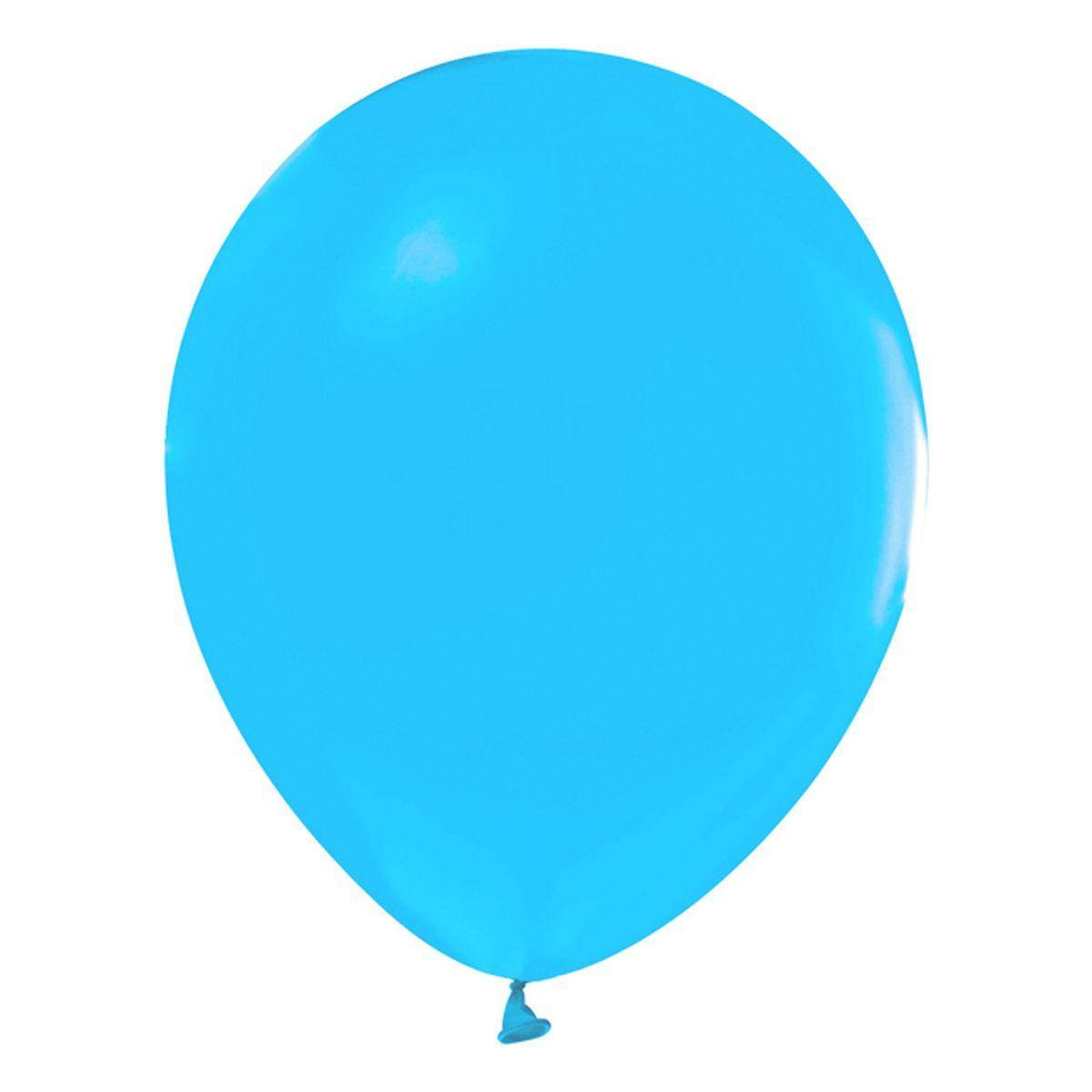 

Воздушные шары голубые 12" (30 см) Balonevi, Голубой