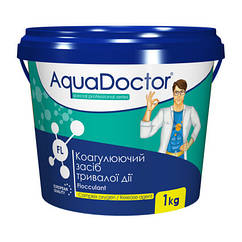 Коагулювальний засіб у гранулах AquaDoctor FL-1 кг. Хімія для басейну AquaDoctor