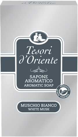 Натуральне мило Tesori d`Oriente Muschio Bianco 150 г, фото 2