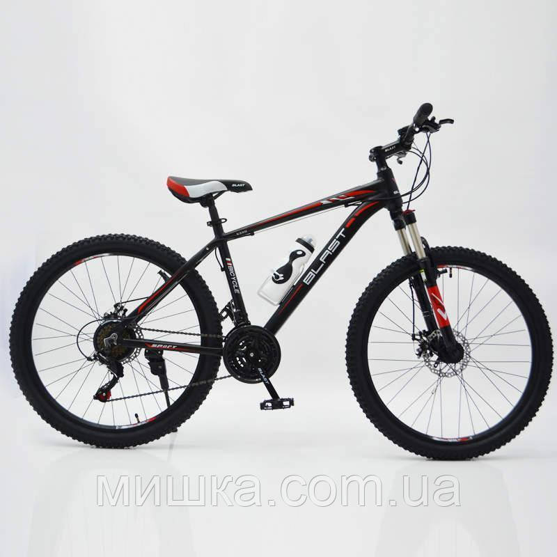 Стильний спортивний велосипед BLAST-S300 26", рама 17", червоний