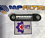 Візуальний індикатор рівня масла в баку c термометром MP Filtri LVA20TAPM12S01, фото 5