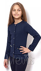 Дитячий жакет на дівчинку, кофта в школу Розмір 146 Суперякість!