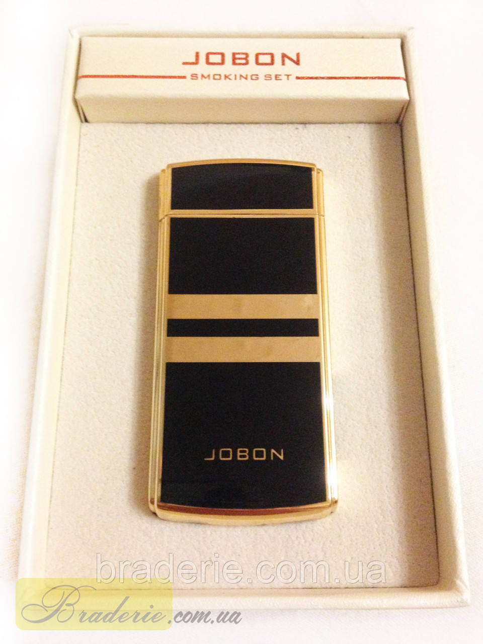 Зажигалка электроимпульсная USB Jobon с дисплеем 4780 - фото 2 - id-p512520281