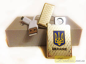Запальничка подарункова USB 4799 Україна, фото 4