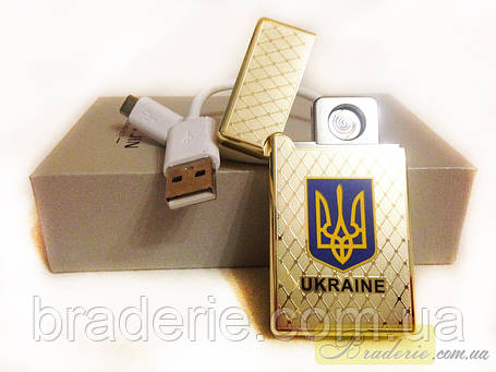 Запальничка подарункова USB 4797 Україна, фото 1