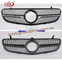 Тюнингованая решітка Diamond на Mercedes GLC coupe C253
