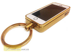 Запальничка-брелок подарунковий USB iPhone 4812, фото 4