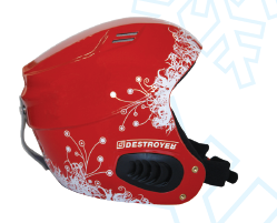 Шолом Destroyer Helmet Red L(59-60). Гірськолижний шолом